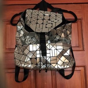Worn once trendy backpack! Show stopper!
